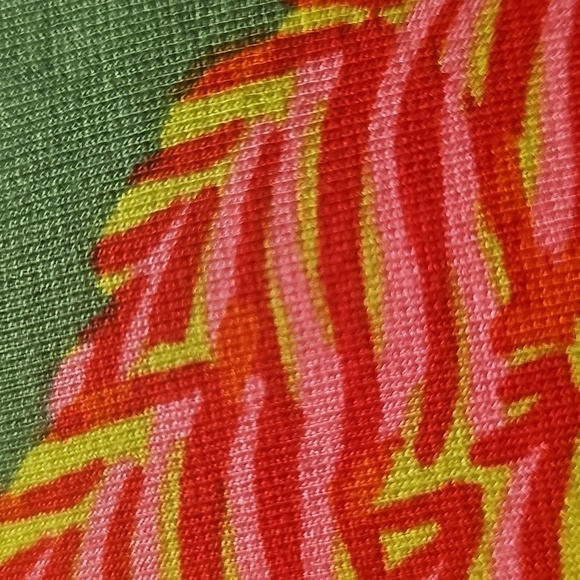 Crown & Ivy Tropical Print Dress, Peasant Sleeve,  Excellent Condition, Size S - Picture 3 of 17